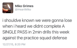 Illustration for article titled Latest Miko Grimes Twitter Rant Torches Ryan Tannehill